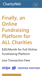 Mobile Screenshot of charityweb.net